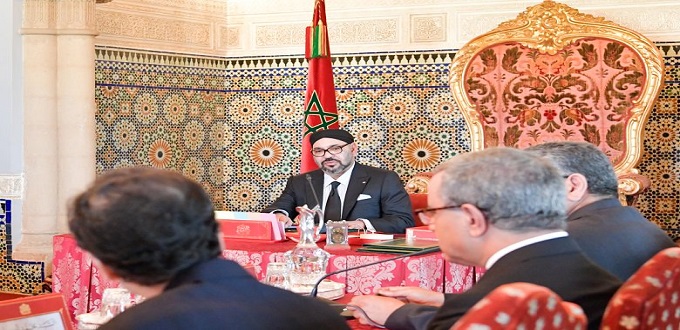 Le Roi préside à Rabat un Conseil des ministres